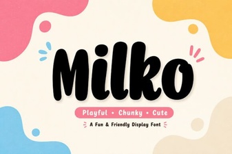 Milko Font Design Trends and Creative Uses