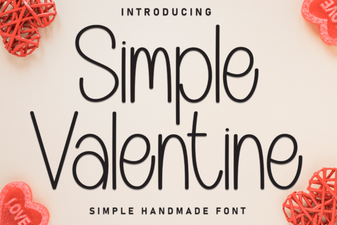 Simple Valentine Font Design Ideas for Creative Projects