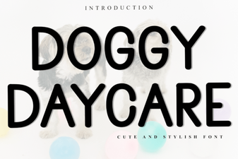 Doggy Daycare Logo Font Ideas