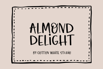 Almond Delight Font Design and Usability Guide