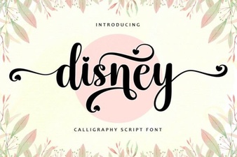 Disney Font Design Ideas for Creative Projects